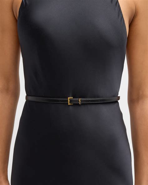 ysl skinny belt